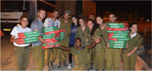 Donations to Israel, Support the South, Israeli soldiers