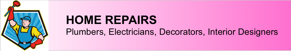Home repairs banner