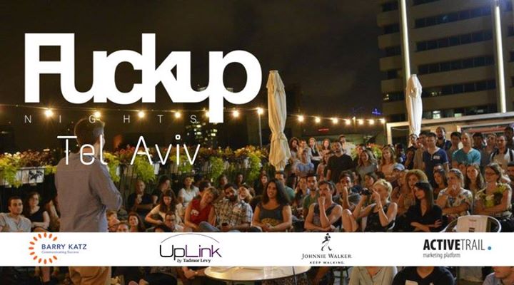 Fuckup Nights Tel Aviv Back to Hebrew