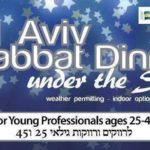 Tel Aviv Shabbat dinner under the Stars