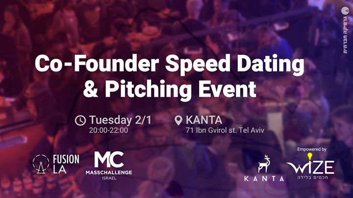 Co-Founders Speed Dating and Pitching #1