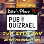 Pub Quizrael at Mike’s Place