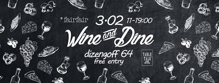 Wine&Dine – wines and street food festival at Table Talk