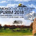 Monochrome Purim 2018