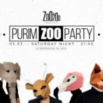Purim Zoo Party - Sat. Night at ZooZoo