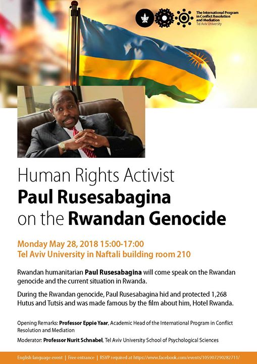 Human Rights Activist Paul Rusesabagina on the Rwandan Genocide