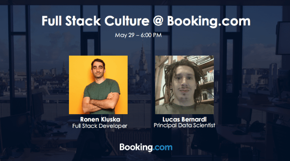 The Booking.com Journey of Machine Learning & Full-Stack Developers
