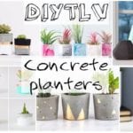 Concrete planters workshop Diytlv
