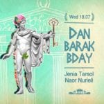 KeyNight: Dan Barak B-day WED 18/07