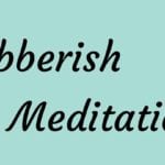 Gibberish meditation every Thursday