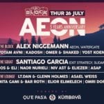 Tonight - The Block / Aeon 5 Years with Alex Niggemann!