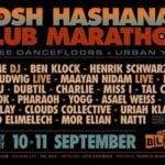 Rosh Hashana Club Marathon at The Block, Mon/Tue 10/11 Sept