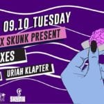 Spoons x Skunk present: Red Axes / Autarkic / Uriah / 9.10