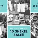 10 Shekel Sale @ Golda Second Hand
