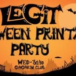 Halloween Print Party @ Gagarin