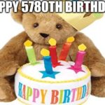 Our 5780th birthday celebration