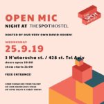 Open mic night at the spot hostel!