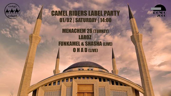 Camel Riders Label Party