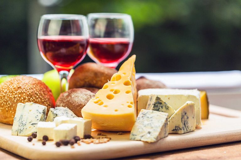Wine and Cheese at Kerem House