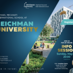 Reichman University Online Info Session