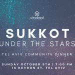 Sukkot Dinner Under the Stars with Chabad on the Coast