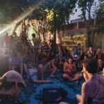 An evening of performances and beer in the yard @ Shapira