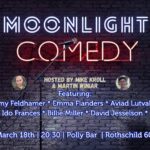 March Moonlight Comedy - Free Standup in English! @ Polly Bar