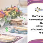 The TLV International Community Passover Seder @ Tel Aviv International Synagogue