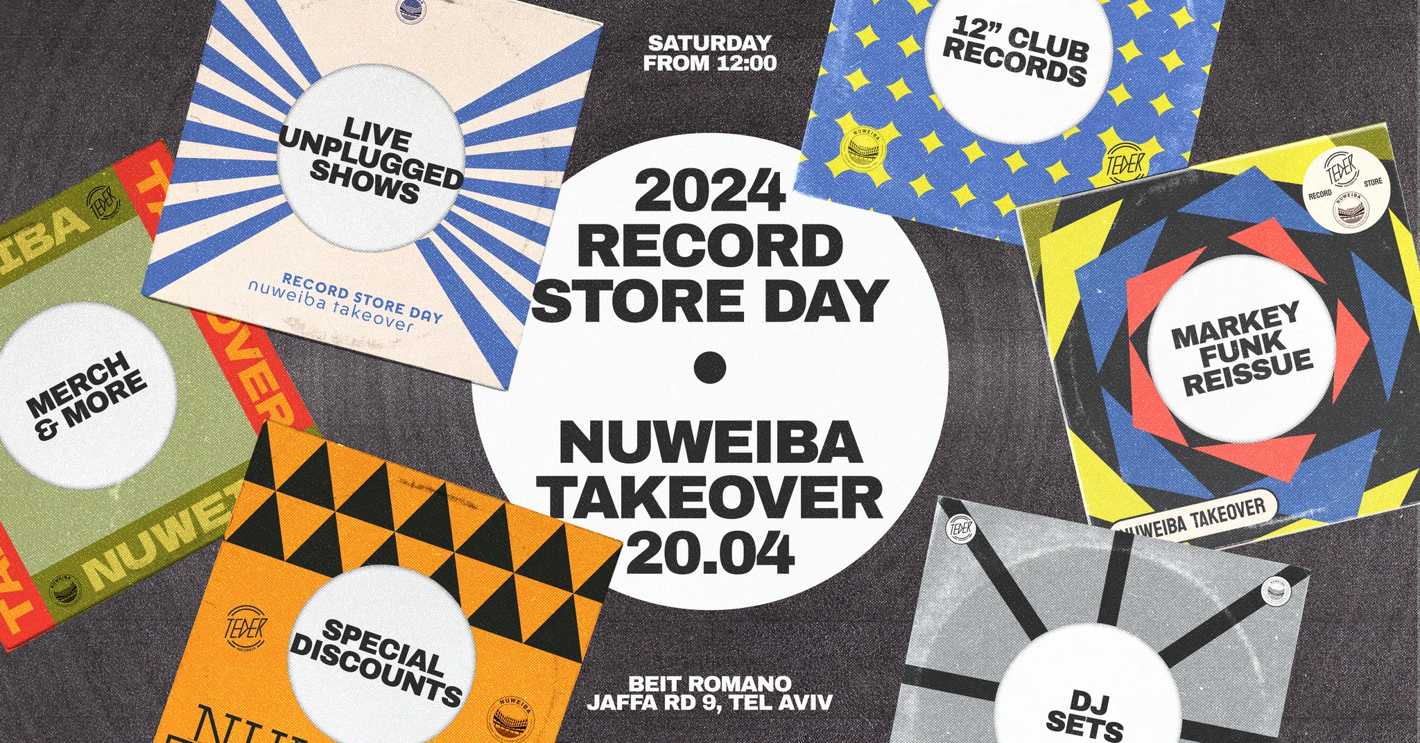 Record Store Day - Nuweiba Takeover @ Beit Romano