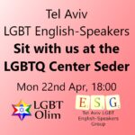 Sit with LGBT English-Speakers @ TLV LGBTQ Center