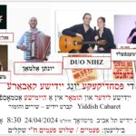 Yiddish Pessah Cabaret @ Yung Yiddish