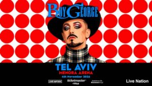 Boy George Live in Israel @ Menora Mivtachim Arena