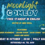 October Moonlight Comedy - Free StandUp Comedy in English by The Stage @ Polly Bar
